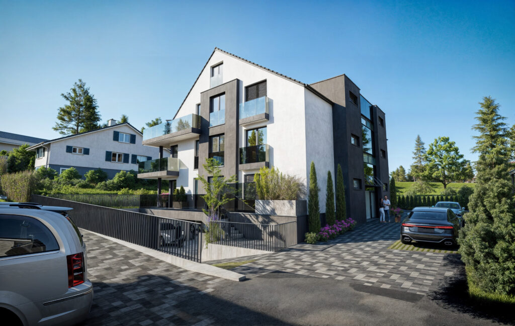 Wohngebäude mit 8 Wohnungen, Kaiseraugst, Schweiz