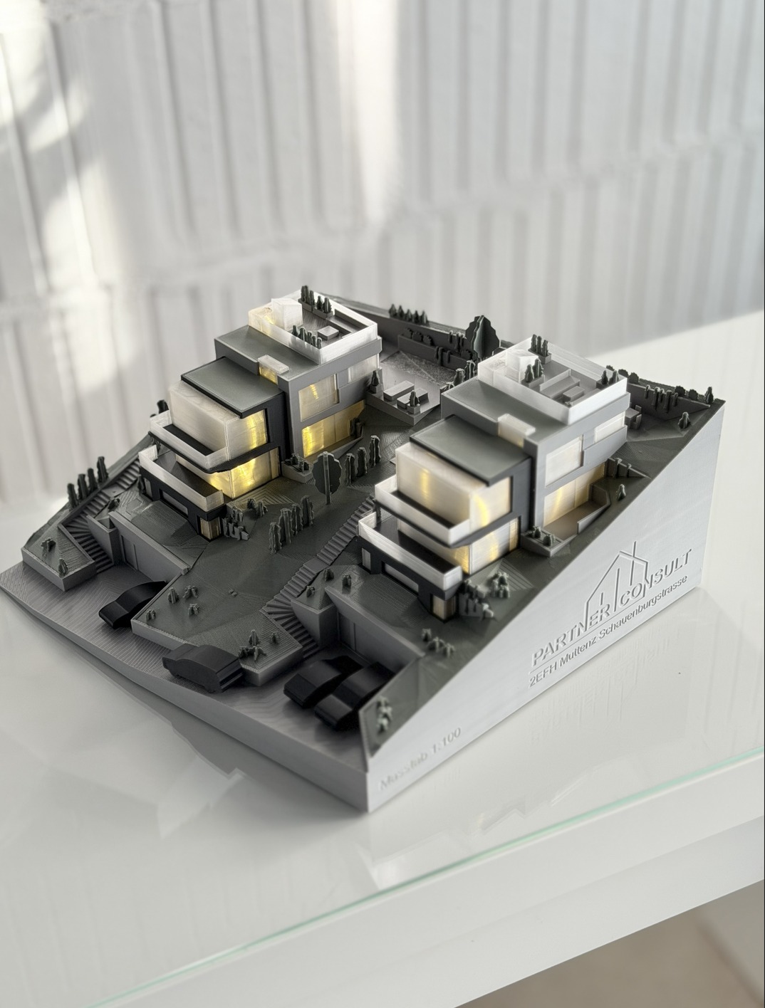 Physische 3D-Maketten