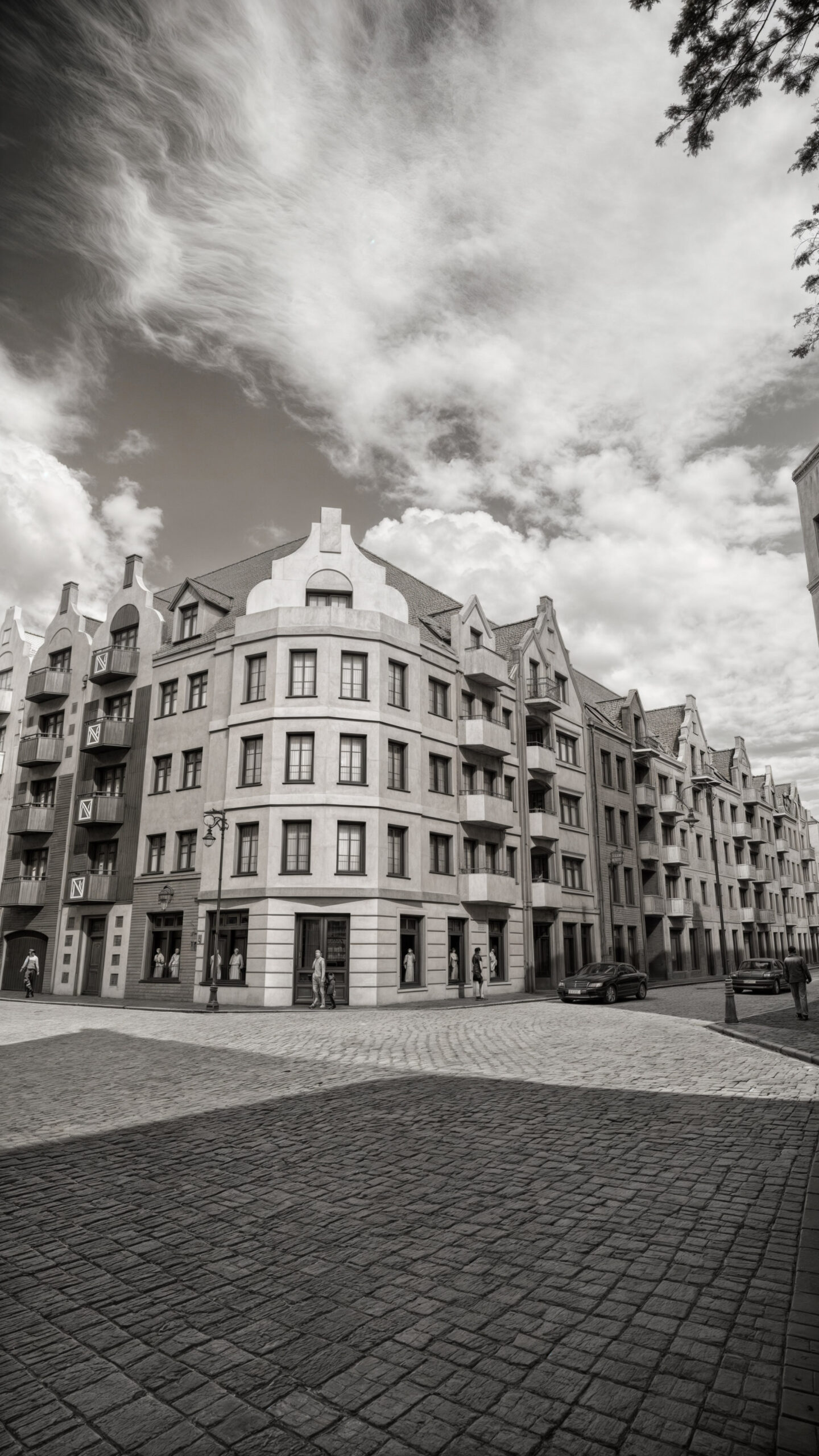 3D-Visualisierung – Polnisches Stadthaus in Głogów