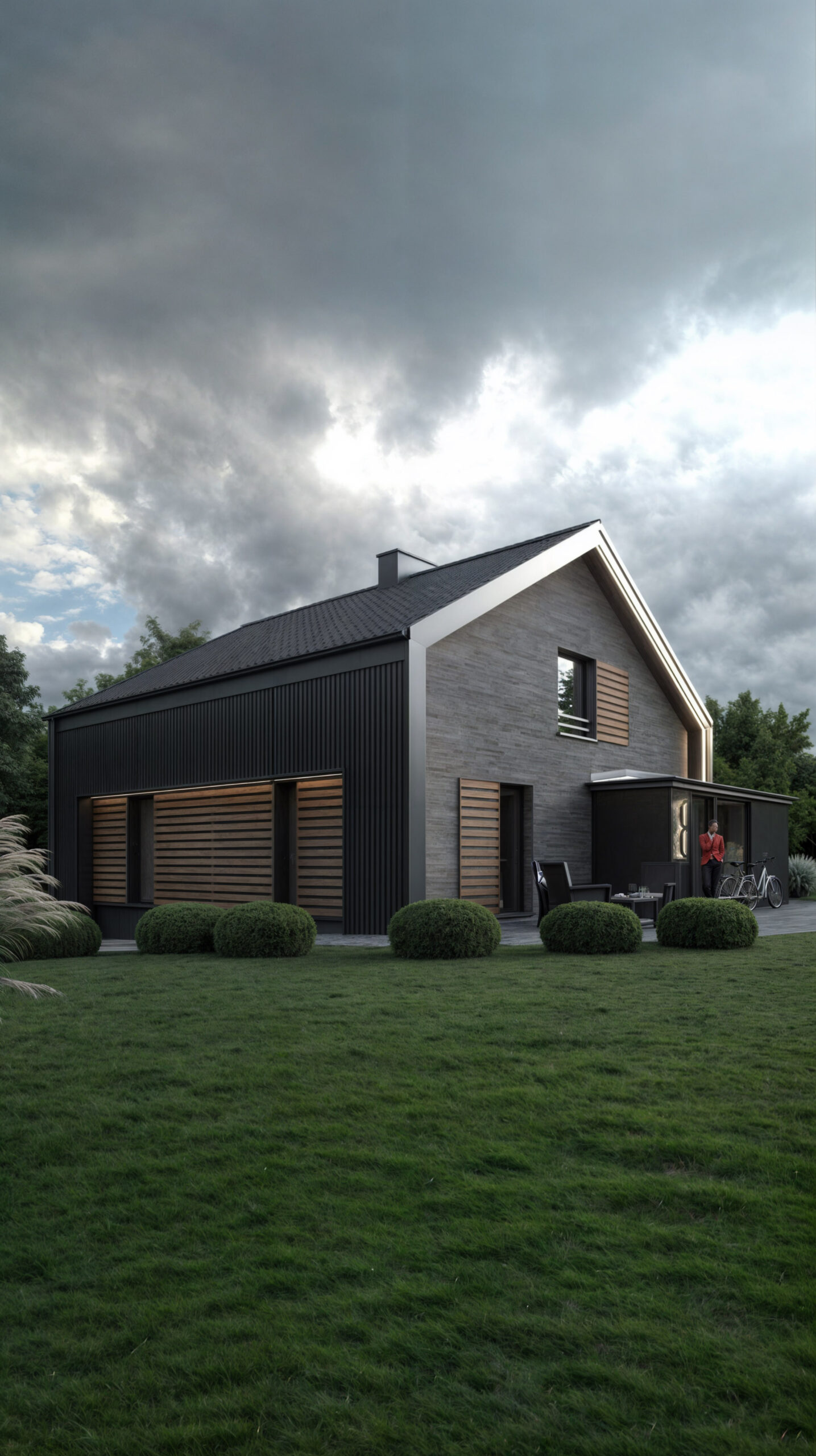 3D-Visualisierung – Haus in den Bergen in Polanica-Zdrój, Polen