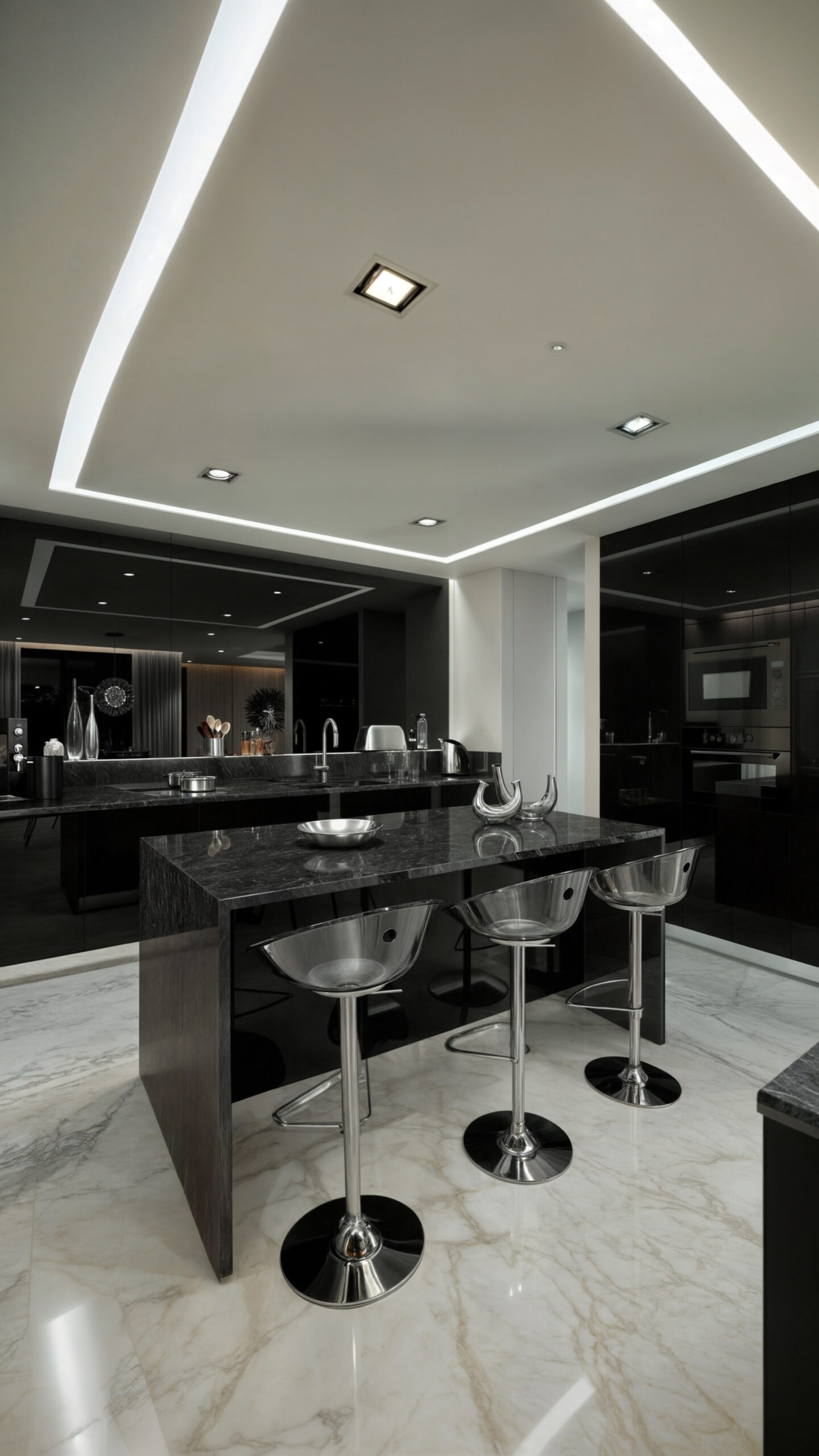 3D-Innenraumvisualisierungen.