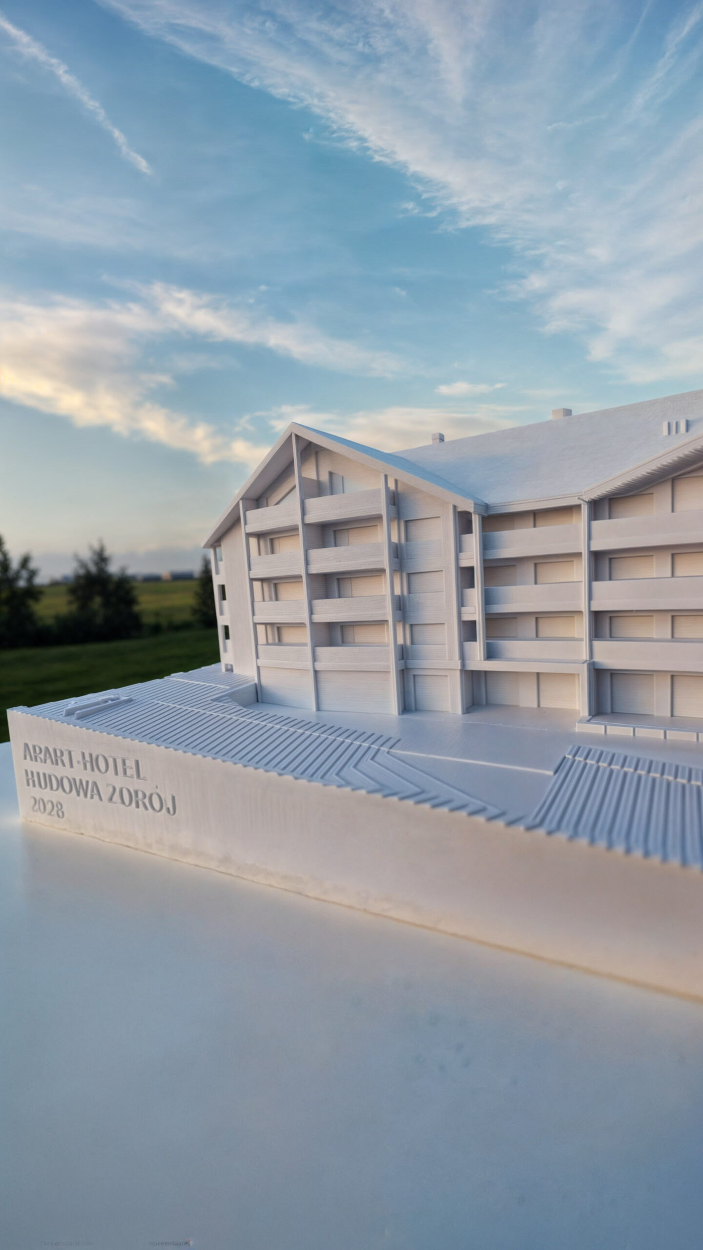 Architektonische Modelle - 3D-Druck.