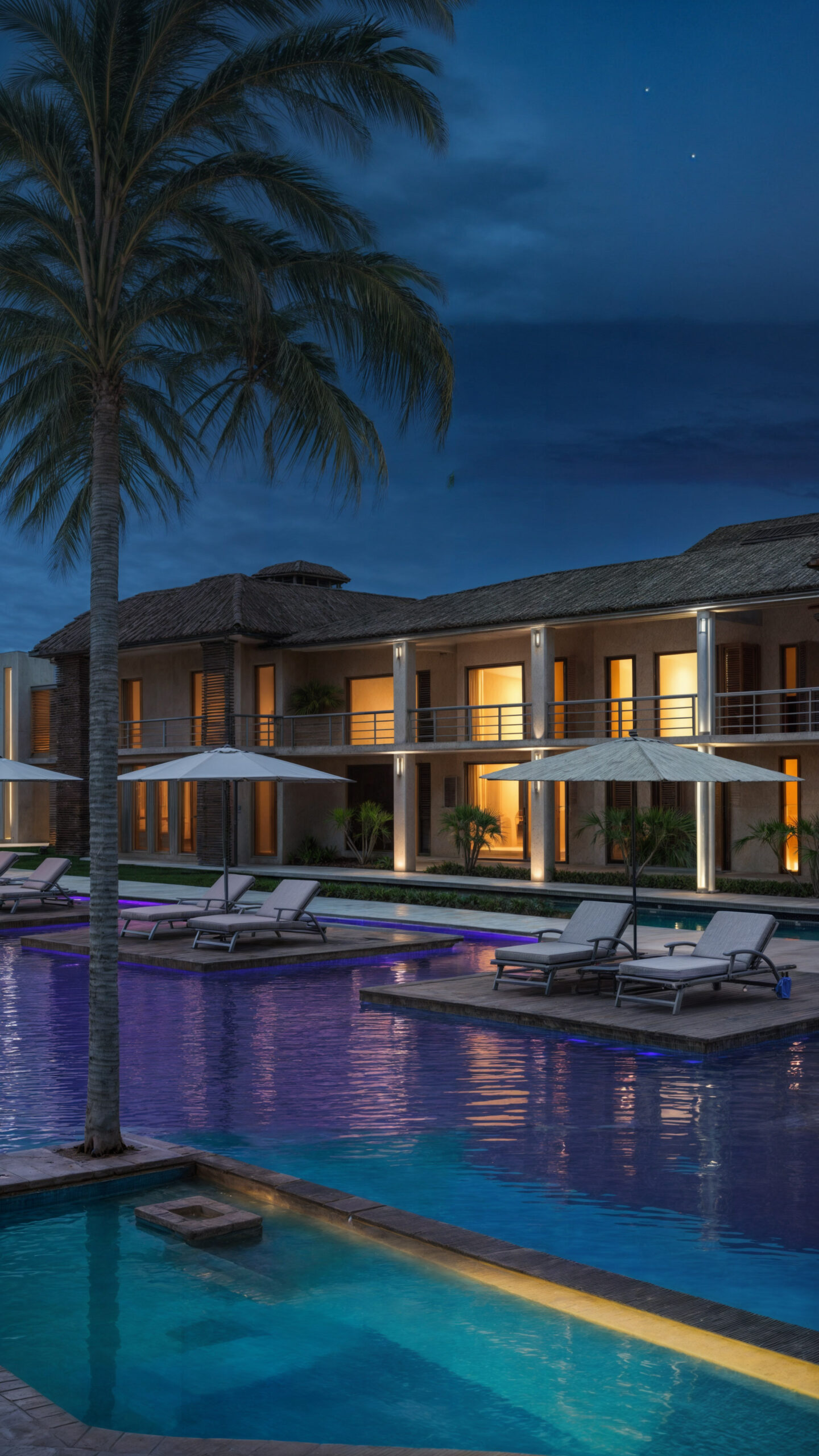 3D-Visualisierung – Hotel-SPA in Mosambik, Afrika