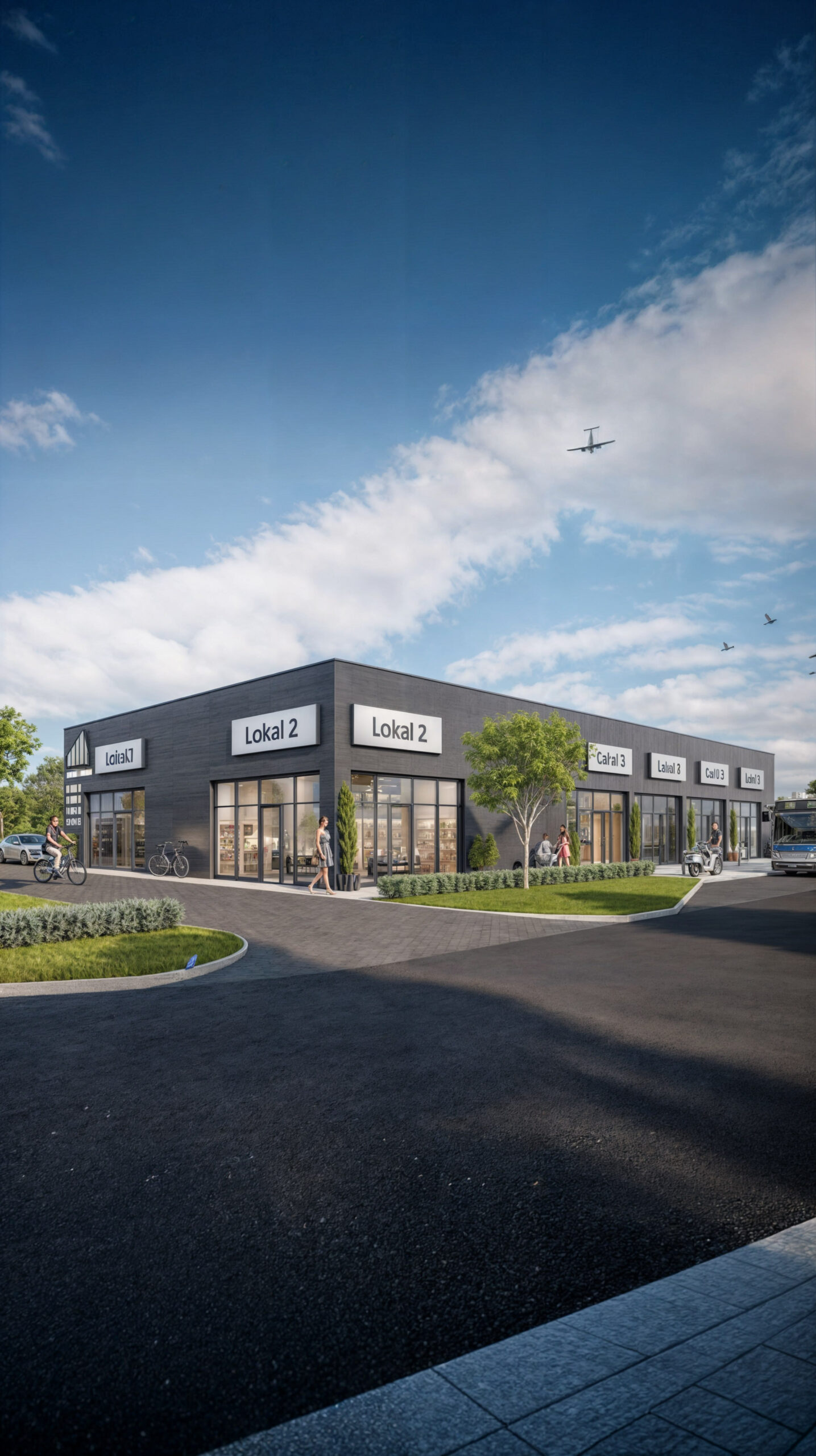 3D-Visualisierung – Handelspavillon in Leszno