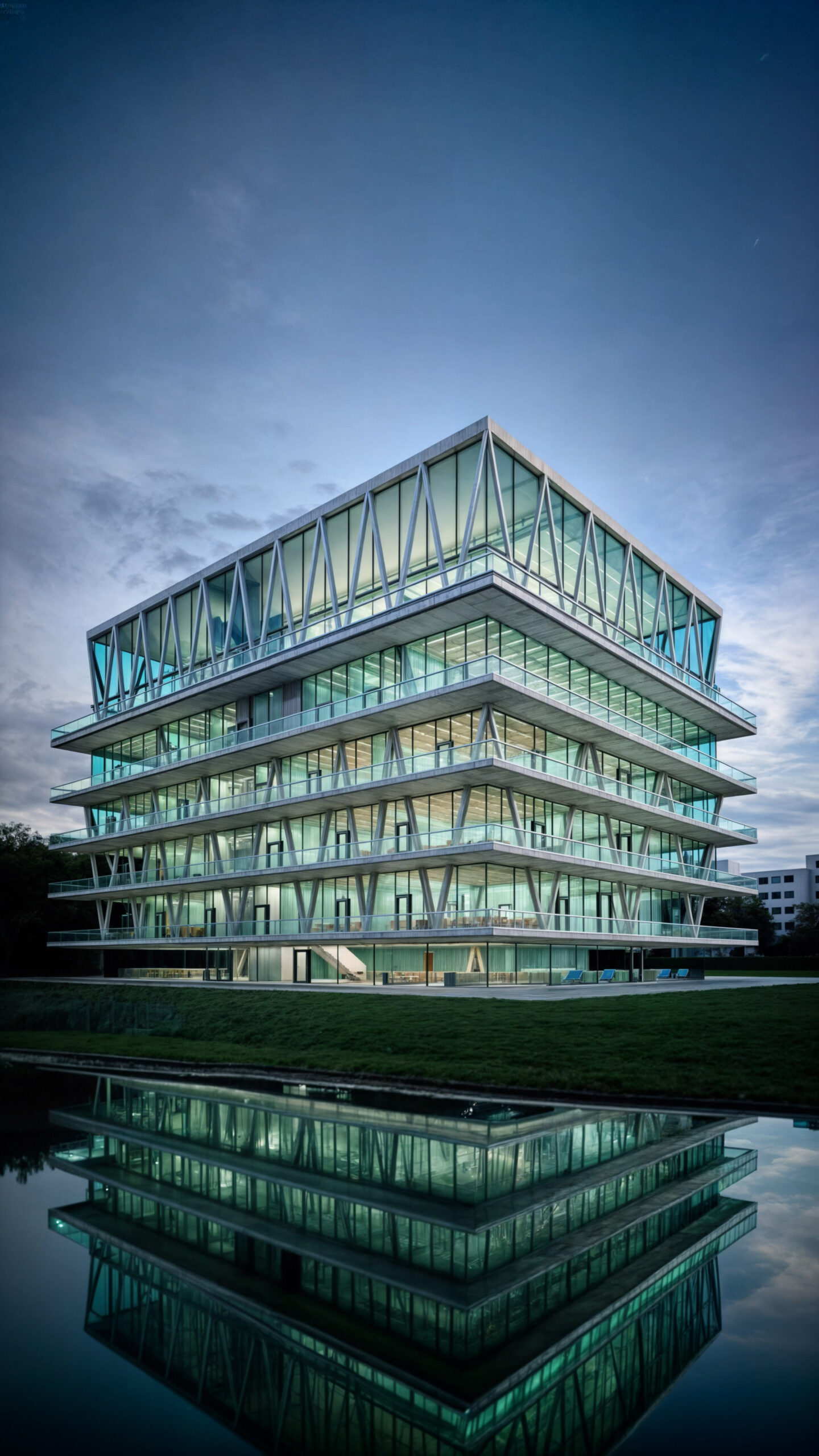 3D-Visualisierung – Leutschenbach School Christian Kerez, Schweiz