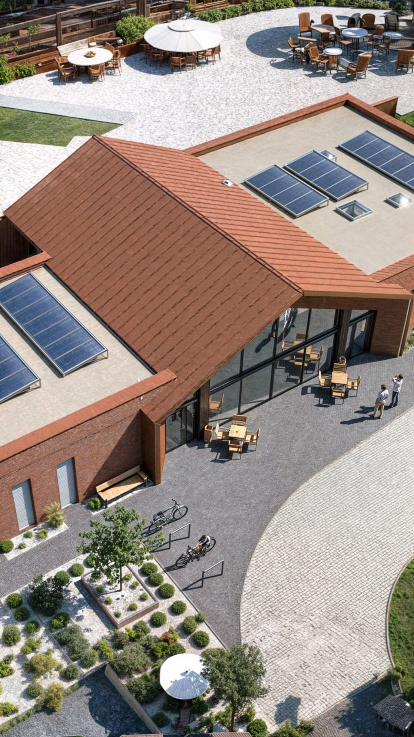 3D-Visualisierung – Gemeindeamt in Wijewo, Polen