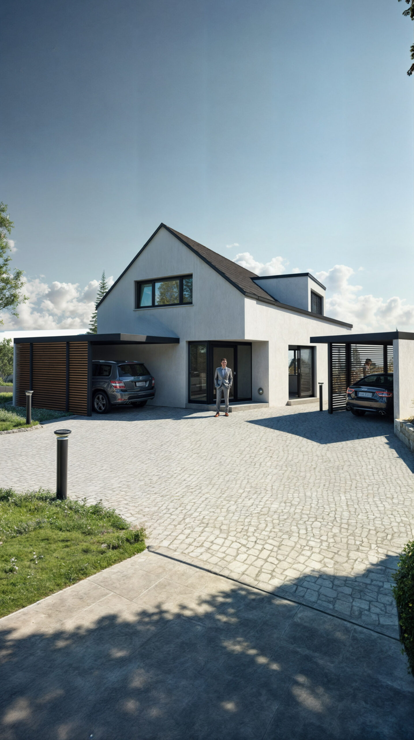 3D-Visualisierung – Kleines Haus in Magden, Schweiz