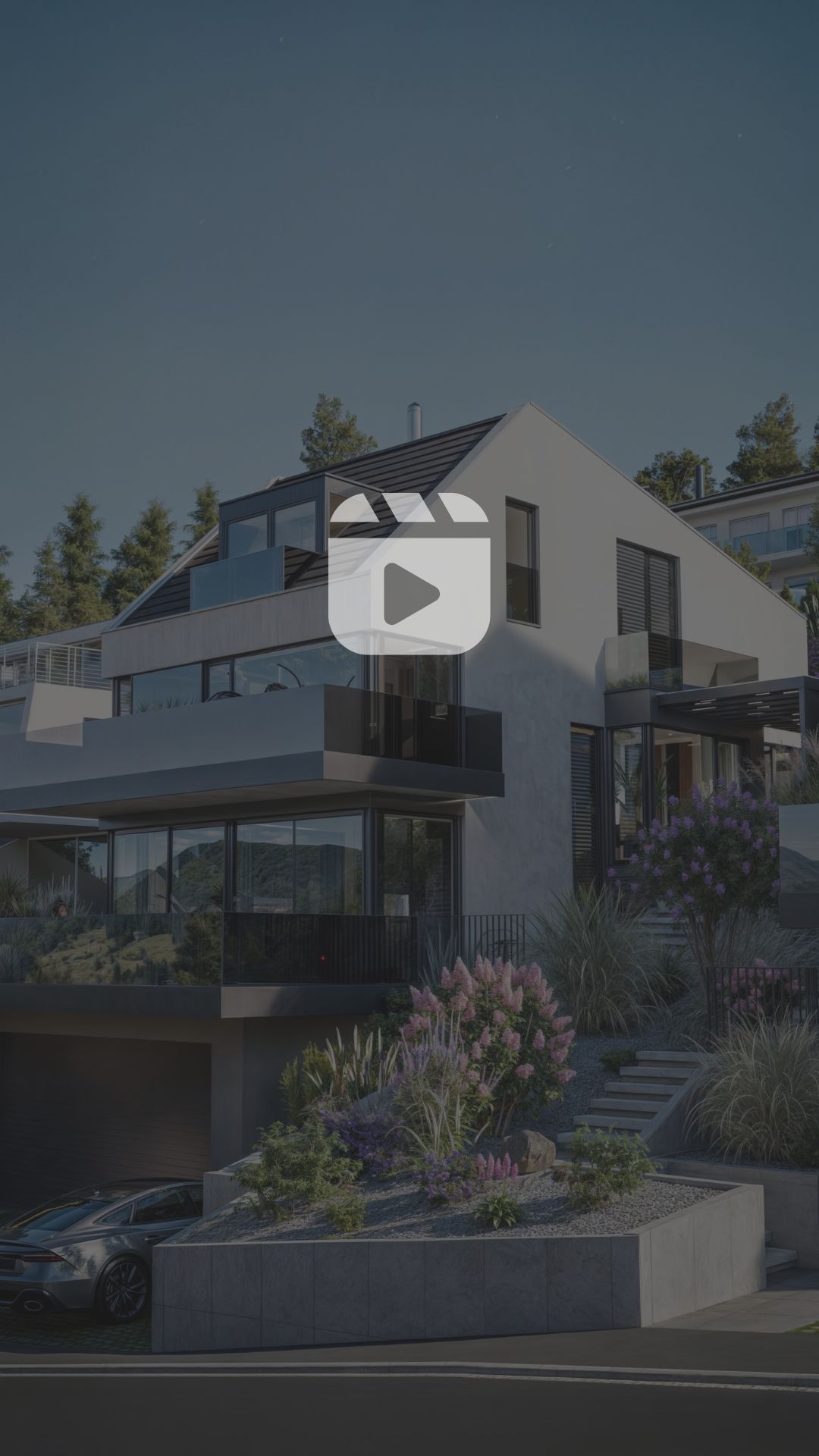 3D-Visualisierung – Einfamilienhäuser in Muttenz, Schweiz