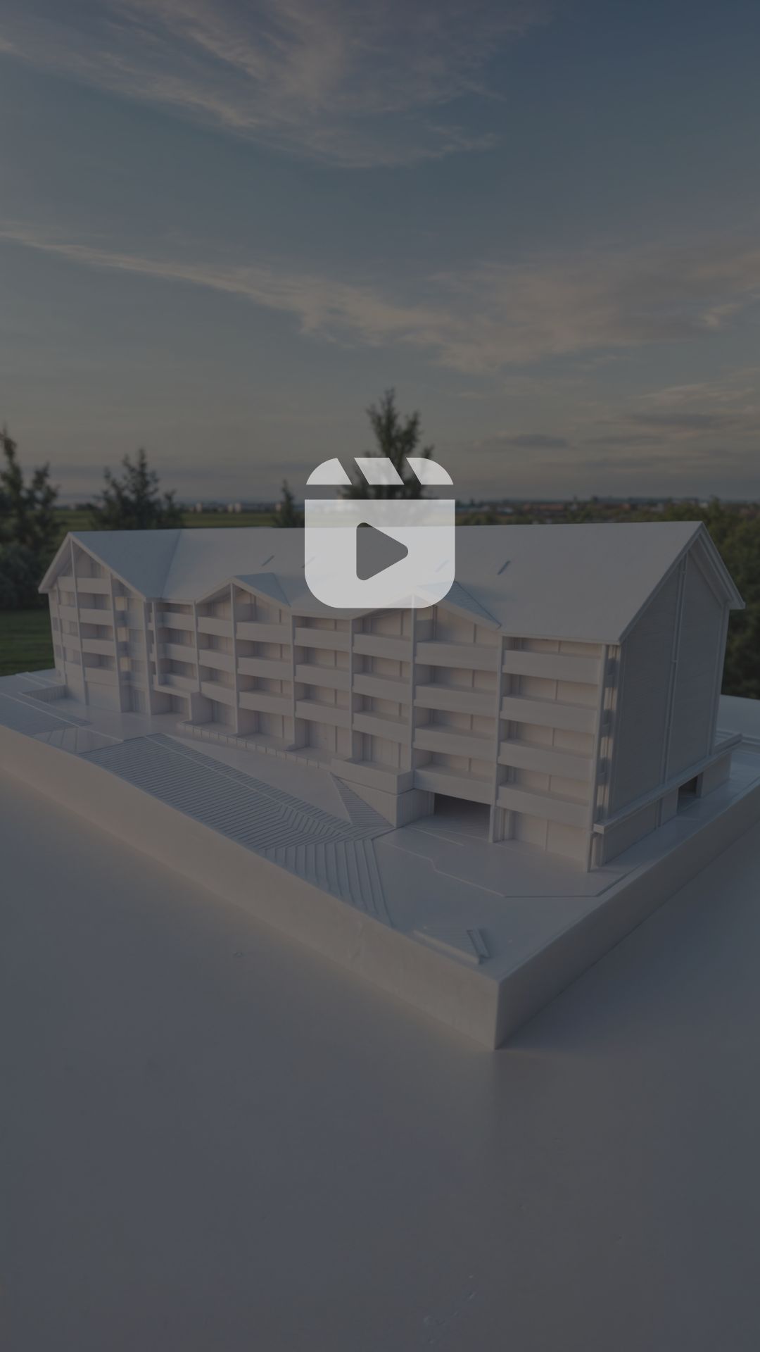 3D-Visualisierung – Aparthotel in Kudowa-Zdrój, Polen