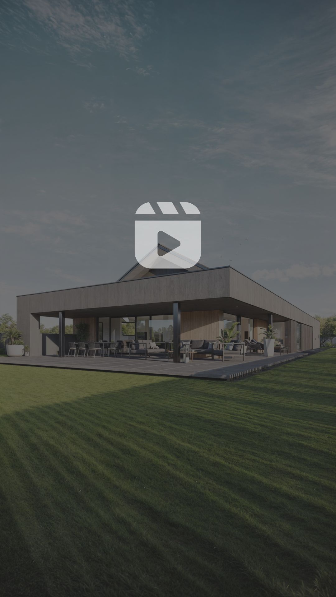 3D-Visualisierung – Einfamilienhaus in Mórkowo, Leszno