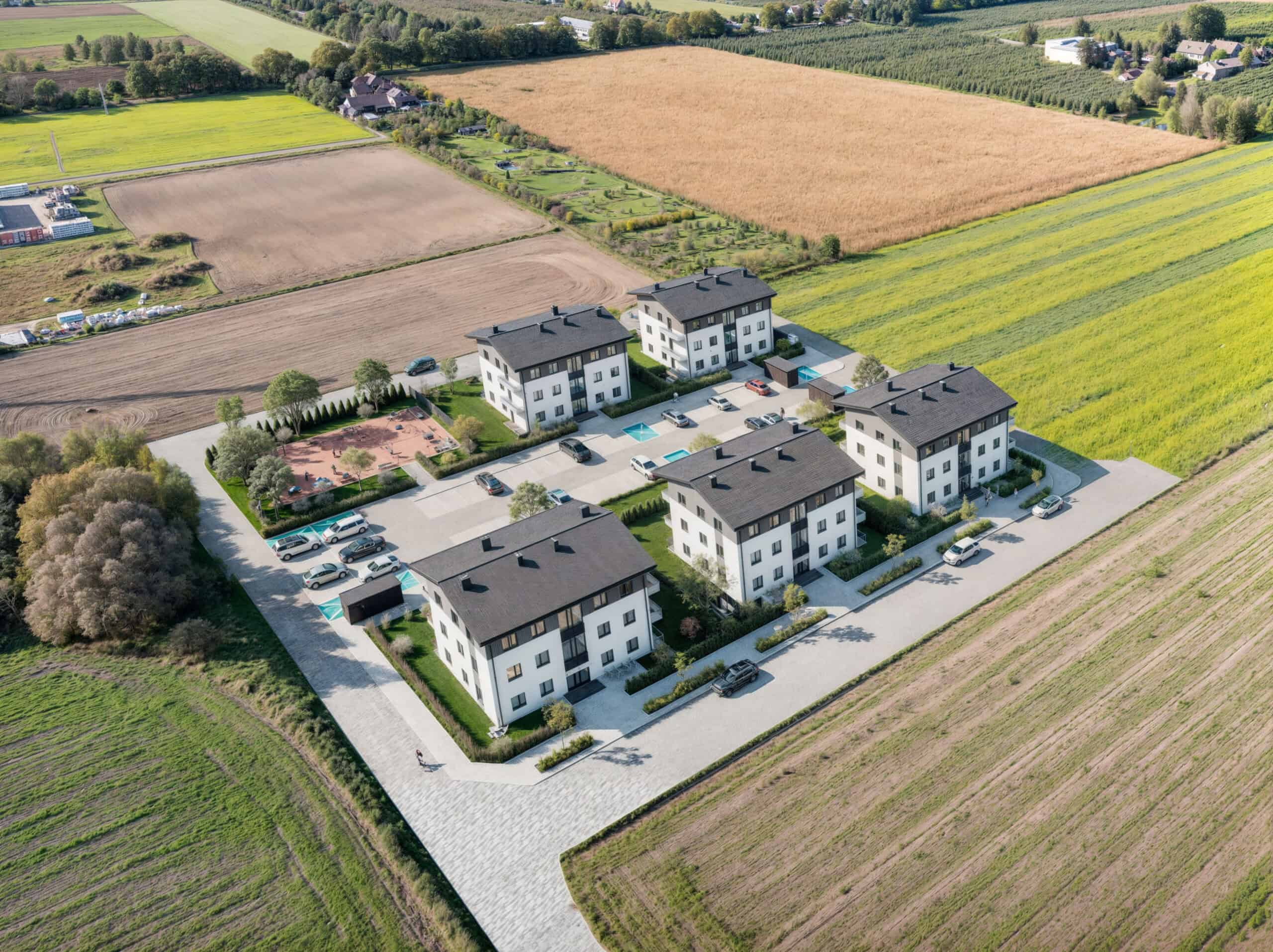 3D-Visualisierung – Kirschen-Siedlung in Czernikowo